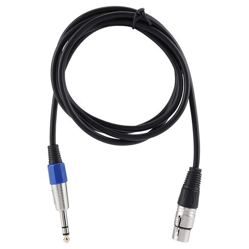 6.35mm Shielded Car Audio Interconnect Cable 1.8m Silvery White - High Fidelity Signal Transfer, and RFI Noise Reduction, Durable for Car and Home Audio Systems (Blue) in Saudi Arabia
