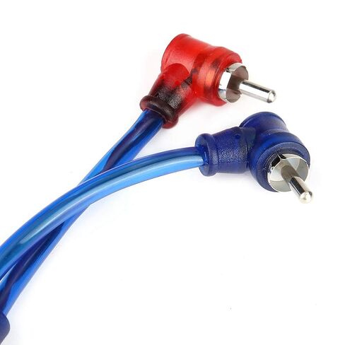 5 Meter Blue Transparent Audio Interconnect Cable – Ultra Flexible, High Purity Copper Core for Balanced Sound and Clear High Frequency – Perfect for Car and Home Audio Systems in Saudi Arabia