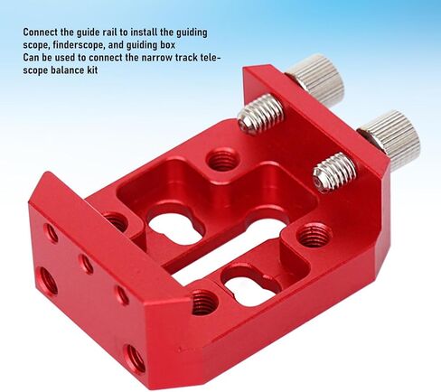 قاعدة تتوافق عالمية لـ C8 C925 80ED 102ED 130APO 100ED CNC سبائك الألومنيوم تلسكوب Finderscope جبل قوس مع 2 مسامير M4 in Saudi Arabia