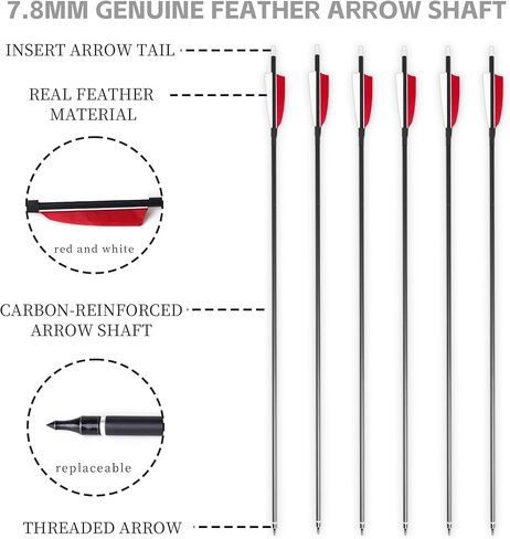Traditional Longbow Archery Hunting Shooting 40inch Takedown Practice Competition Recurve Bow and Arrow Set Universal use of Both Hands in Saudi Arabia