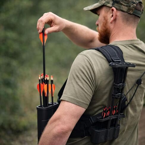 Arrows Bows Quiver, 6 Quiver Buckle Type Bows Holder Box Outdoors Archery Equipment Sports Equipment in Kuwait