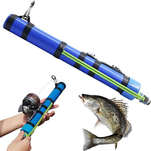 Fishing Catapult Rod, 2026 New Portable Catapult Fishing Rod Lure Angling Tools, Professional Sling Shot Fishing Reel Pole, Saltwater and Freshwater Great Gear for Traveling in Saudi Arabia