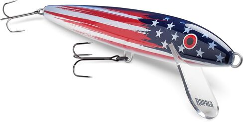 Rapala Giant Lure US Flag Collectible Display Fishing Lure Decor for Man Caves Offices and Tackle Shops in Saudi Arabia