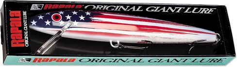 Rapala Giant Lure US Flag Collectible Display Fishing Lure Decor for Man Caves Offices and Tackle Shops in Saudi Arabia
