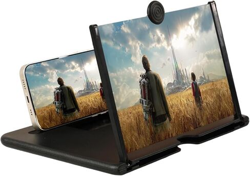 Screen Magnifier for Cell Phone, HD Portable Screen Expander for Movies and Videos, Compatible with All Phones (12 inch) in Saudi Arabia