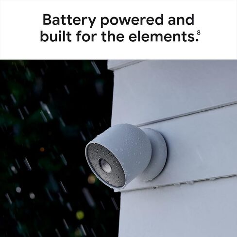 Google Nest Nest Cam 2 Megapixel Outdoor Full HD Network Camera - Color - 3 Pack, Motion Only in Saudi Arabia