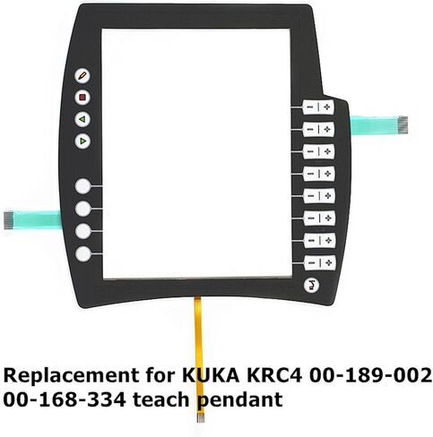 waltyotur 00-168-334 Membrane Keyboard and Touch Screen Kit Replacement for KUKA KRC4 00-189-002 00-168-334 Teach Pendant in Saudi Arabia