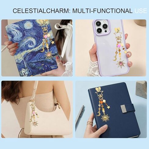 MemeChic Charm Chains for E-Reader with a Type C Charm, Cute E-reader Phone Charms Bracelets Accessories Gift for Reader Booklovers, Charms Compatible for E-Reader in Saudi Arabia