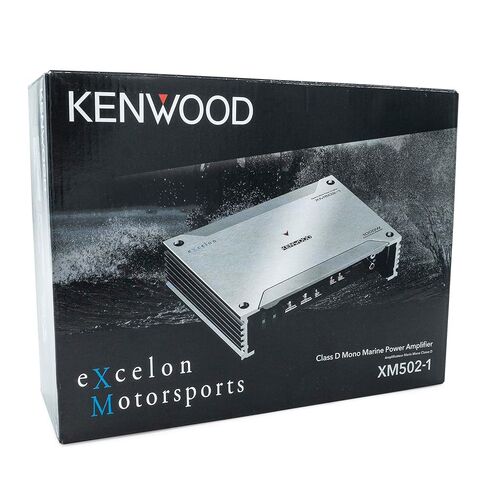 Kenwood Excelon XM502-1 Class D Mono Marine Amplifier with 500 Watt Peak (Certified Refurbished) in Saudi Arabia