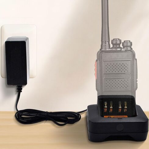 (عبوة من قطعتين) شاحن سريع PMPN4527A متوافق مع Motorola R5 R7 XPR3500e XPR3300e XPR7350e XPR7550e APX4000 أجهزة الراديو ثنائية الاتجاه PMNN4491A PMNN4493A in Kuwait