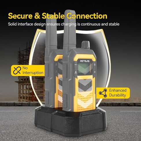 Retevis RB48 Walkie Talkie Charger, Original Charging Base, Dual USB Ports, LED Indicator Lights (1 Pack) in Saudi Arabia