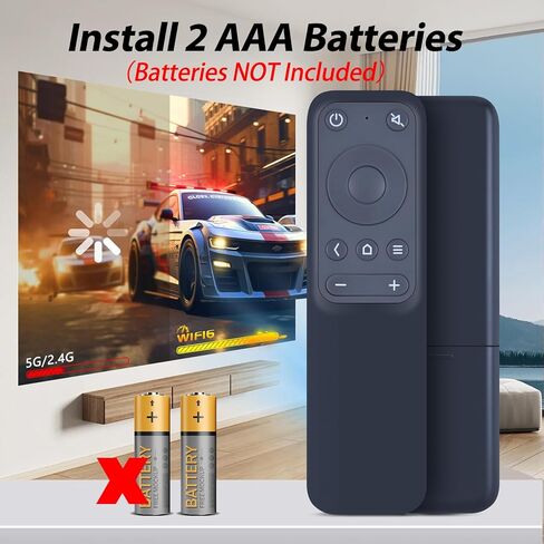 VA-LT003 WDZP New Remote Control Replacement for VAVA 4K VA-LT002 UST Laser Projector (Black) in Saudi Arabia