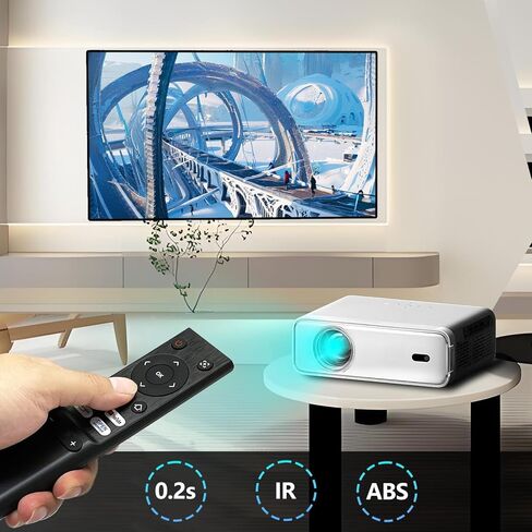 Micro Projector Replaces Remote Control, Compatible with Aurzen EAZZE D1 D001 mini Projector in Saudi Arabia