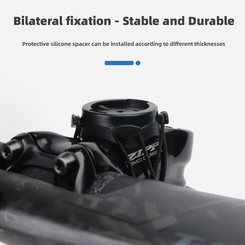 Bike Mount Adapter Compatible with Garmi n GPS Computers,Sport Action Cameras,Bike Lights,Quick Release Strap Mount for Road Mountain Bike MTB Bicycle in Saudi Arabia