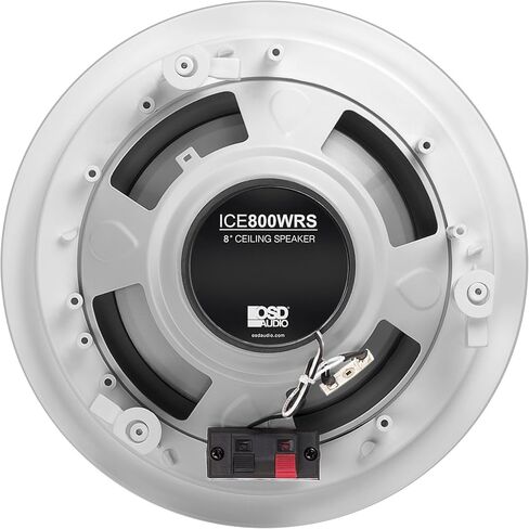 OSD Audio ICE800WRS 8" in-Ceiling/in-Wall 300W Water-Resistant Outdoor Speaker Set of 4 Speakers in Saudi Arabia