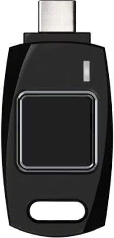 مفتاح مرور Windows Hello FIDO2 U2F، مفتاح أمان بصمة الإصبع، USB-C، نوع TrustKey B220H in Kuwait