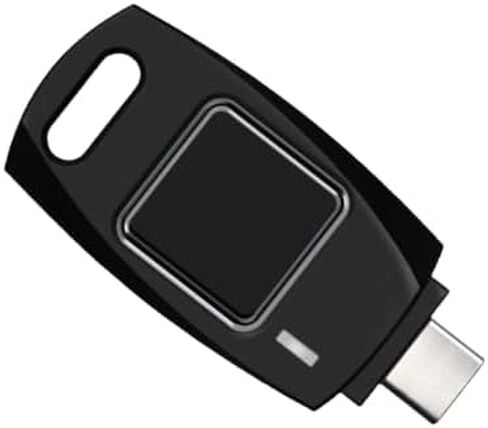 مفتاح مرور Windows Hello FIDO2 U2F، مفتاح أمان بصمة الإصبع، USB-C، نوع TrustKey B220H in Kuwait