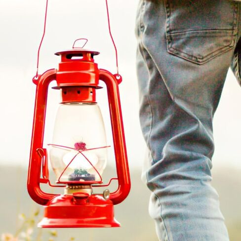 Operitacx Double Tie Mantle with Knotted Ends - 12pcs Gas Lantern Mantles Replacement for Outdoor Camping Hiking Portable Resistant Gaslight Wick Replacement in Saudi Arabia