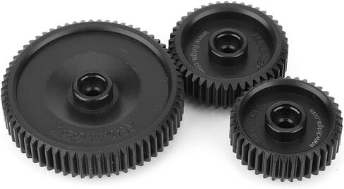 CHICIRIS 3PCS Follow Focus Gear kit, 38T 43T 65T 0.8mm Space Between, with 3 Gears for Different Lenses, for Fotga Follow Focus in Saudi Arabia