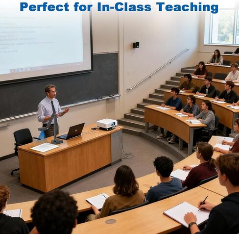 4K USB Document Camera for Teachers, 8MP Doc Cam with Auto Focus & Dual Mic, Foldable A3 Book Scanner & Visualizer Camera with LED Light, Plug & Play for Zoom, Classroom, Mac, Windows, Chromebook in Saudi Arabia