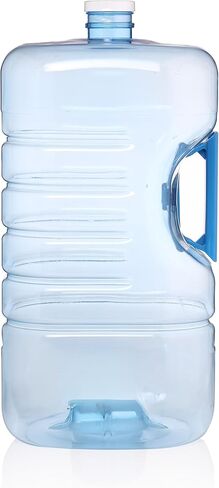 5 Gallon Stackable Water Bottle (640 Ounces) BPA-Free Heavy Duty Space-Saving Water Container for Home Camping Emergency Storage in Saudi Arabia
