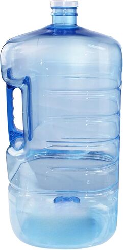 5 Gallon Stackable Water Bottle (640 Ounces) BPA-Free Heavy Duty Space-Saving Water Container for Home Camping Emergency Storage in Saudi Arabia
