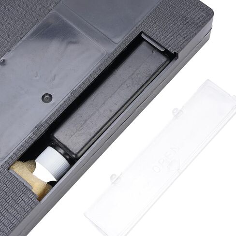 VCR Head Cleaner, VHS Video Head Cleaning Kit, Wet Technology Reusable Cleaner with Usage Record Label for VCR VHS Player Maintenance in Saudi Arabia