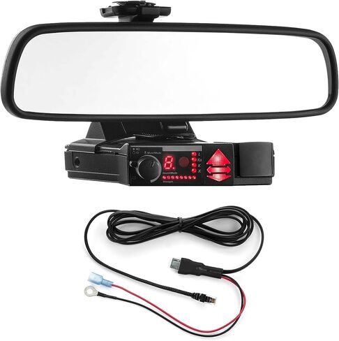Radar Mount Mirror Mount + Direct Wire for Valentine V1 Radar Detectors - Gen 1 and Gen 2 (4001204) in Saudi Arabia
