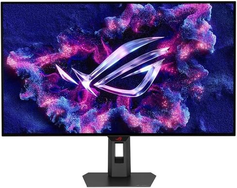 ASUS ROG Strix 32" 4K OLED Gaming Monitor (XG32UCWMG) - TrueBlack Glossy, Dual Mode(4K@240Hz, FHD@480Hz), 0.03ms, G-SYNC Compatible, Neo Proximity Sensor, USB-C, HDMI 2.1, 3 yr Warranty in Saudi Arabia