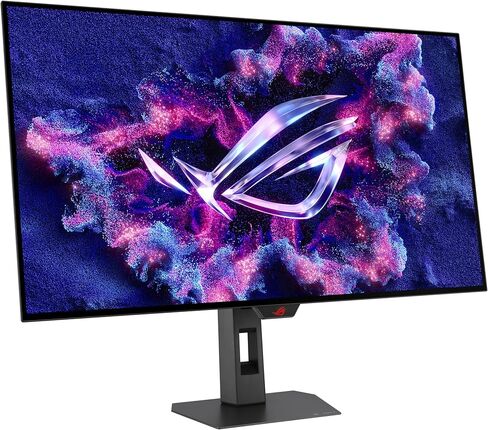 ASUS ROG Strix 32" 4K OLED Gaming Monitor (XG32UCWMG) - TrueBlack Glossy, Dual Mode(4K@240Hz, FHD@480Hz), 0.03ms, G-SYNC Compatible, Neo Proximity Sensor, USB-C, HDMI 2.1, 3 yr Warranty in Saudi Arabia