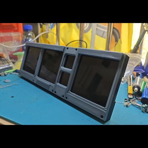 D106 A32X/A35X/A38X PFD-ND-ECAM-E/WD شاشة 4 في 1 لـ MSFS 2020/2024 - لوحة قمرة القيادة الرئيسية لنظام التشغيل Windows in Kuwait
