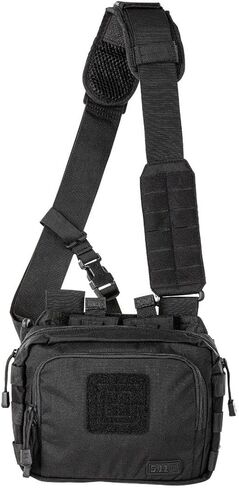 5.11 Tactical Sling Ammo Bag, 2-Banger Pistol Case Crossbody Shoulder Pack, Style 56180ABR in Saudi Arabia