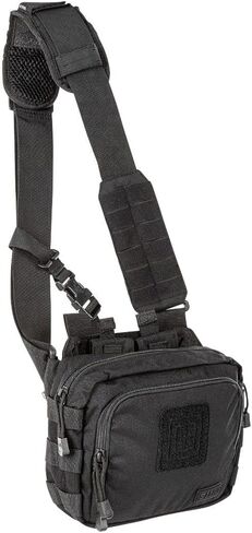 5.11 Tactical Sling Ammo Bag, 2-Banger Pistol Case Crossbody Shoulder Pack, Style 56180ABR in Saudi Arabia