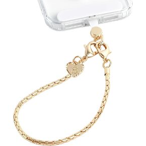 Metal Phone Lanyard for iPhone Samsung and Most Smartphones, Personalized Detachable Strap with Metal Initial Tag in Saudi Arabia