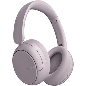 TALIX H30 Hybrid Active Noise Cancelling Headphones, 110H Playtime Hi-Res Audio Bluetooth 6.0 Wireless Over Ear ANC Headphones for Commute/Workout/Gym (Purple) in Kuwait
