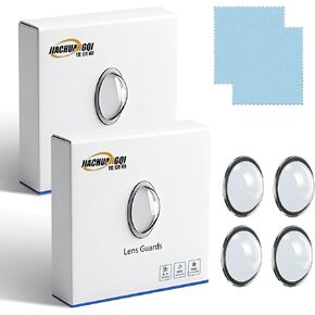 Car Camera Lens Protector, Car Backup Camera Protective Sticker, Clear High-Transparency Design, Anti-Rain Car Reversing Cameras Protection for Clear Vision Simple Adhesive Installation (2Boxes-4PCS) in Kuwait
