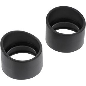 Industrial Eyepiece Cover, 2PCS Rubber Eyepiece Covers for 32-36mm Stereo Microscope, Bevel Rubber Eyepiece Cover Black in Saudi Arabia