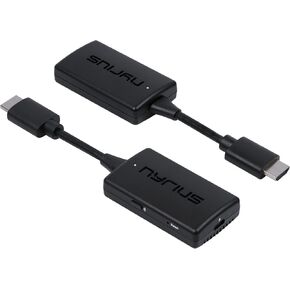Nyrius Orion Prime Wireless HDMI-to-HDMI Video Transmitter & Receiver, Plug & Play Extender, Stream Full HD 1080p up to 150ft from PC, Laptop, Cable/Satellite Box to a TV or Projector (TDD20) in Saudi Arabia