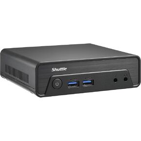 Shuttle Nano NA10H7 Barebone PC, AMD Ryzen 7 8845HS, Support DDR5 SODIMM, M.2 NVMe SSD, 4K Quad-Display, Dual 2.5G LAN (RAM, SSD, and OS are not Included) in Saudi Arabia