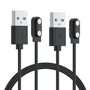 Vancle 2 Pack VeryFit Smartwatch Charger Cable, Magnetic USB Charging Cable for Veryfit Smart Watch ID205L, ID205U, IDW28, ID207, IDW13, IDW15, IDW19, ID208 Plus, ID208BT, ID206 and More (3.3ft/100cm) in Saudi Arabia