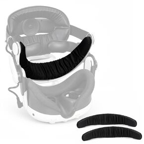 NexusOrbit 2Pcs Forehead Cushion Replacement Accessories for BOBOVR S3 Pro Head Strap, Ice Silk Gel Cooling Pads, Sweat-Absorbing, Breathable in Kuwait