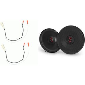 JBL Stage3627AM 6.5" w/Toyota 1987-Up Speaker Harness - Pair in Kuwait