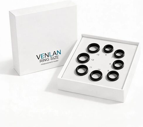 Venlan S925 Great Wall Pattern Smart Ring for Men & Women, Vital Health Ring with Sleep Tracker, Fitness Tracking, Heart Rate & HRV Monitor, Waterproof Smart Health Ring(#7) in Saudi Arabia