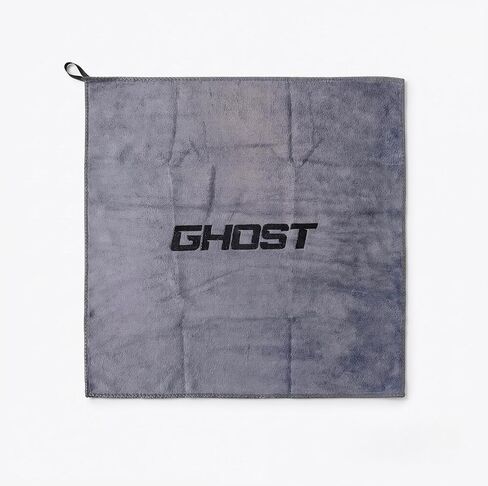 منشفة Ghost Microfiber Cue – 16×16 بوصة 400 جرام في المتر المربع من الألياف الدقيقة الفاخرة – قطعة قماش لتنظيف وتلميع العمود – شعار محفور بالليزر in Kuwait