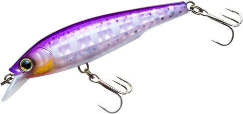 YO-Zuri 3DR-X Jerkbait Floating Bath Lure 80mm Color: Pearl Purple Trout in Saudi Arabia