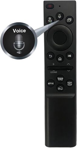 GHUST Voice Remote Control Replacement for Samsung QLED 8K QN800D QN900D Series Neo Quantum HDR Smart TV QN65QN800DAFXZA QN75QN800DAFXZA QN85QN800DAFXZA QN65QN900DAFXZA QN75QN900DAFXZA QN85QN900DAFXZA in Saudi Arabia