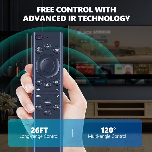 PZL New BN59-01385A Voice Replacement Remote Control for Samsung QLED Neo 4K 8K Smart TV Series Q60B/QN85B/Q80/Q80B/Q60BD/QN90B/QN900B/QN85BD/Q80BD/QN90BD/QN800B/QN95B & S95B OLED TV(2022) in Saudi Arabia