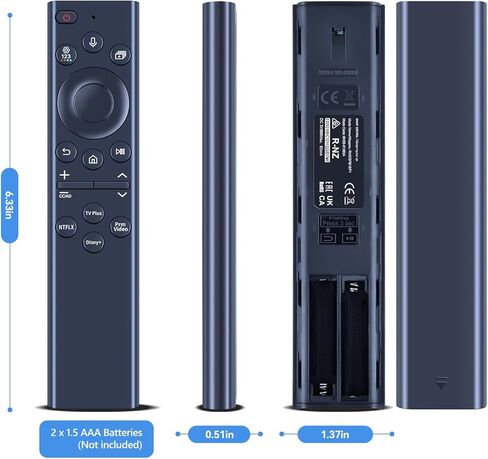PZL New BN59-01385A Voice Replacement Remote Control for Samsung QLED Neo 4K 8K Smart TV Series Q60B/QN85B/Q80/Q80B/Q60BD/QN90B/QN900B/QN85BD/Q80BD/QN90BD/QN800B/QN95B & S95B OLED TV(2022) in Saudi Arabia