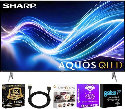 Sharp 4TC50HP7KIT1 50 inch Class AQUOS QLED 4K Ultra HD Xumo Smart TV Quantum Color HDR Motion in Saudi Arabia