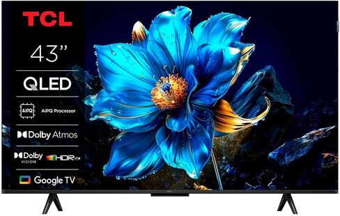 TCL QLED 43" 43P7K UltraHD 4K Dolby Atmos Google TV in Saudi Arabia